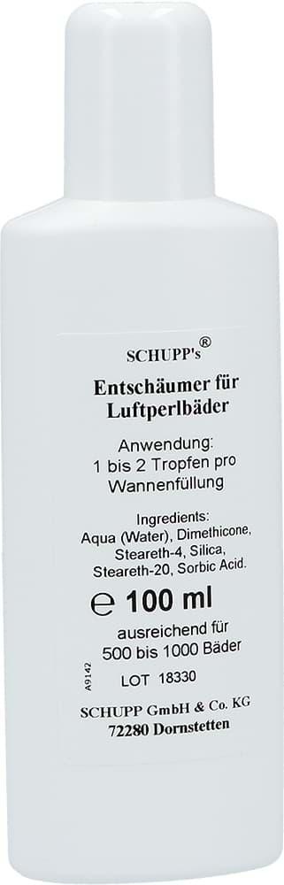 Entschäumer für Ölbäder 100ml f 100 Bäder